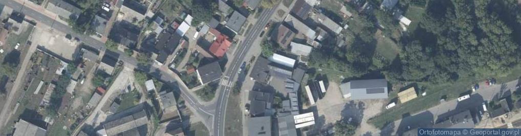 Zdjęcie satelitarne Podgórna ul.