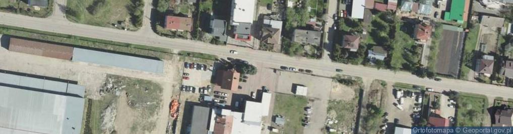 Zdjęcie satelitarne Pozioma ul.