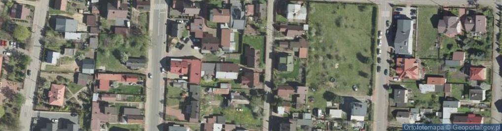 Zdjęcie satelitarne Podłużna ul.