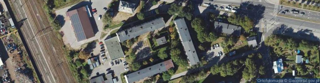 Zdjęcie satelitarne Popiełuszki Jerzego, bł. ks. ul.