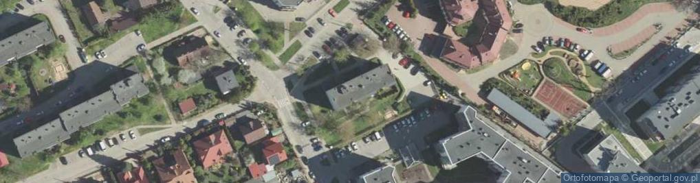 Zdjęcie satelitarne Pochyła ul.