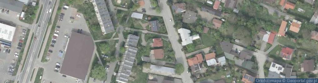 Zdjęcie satelitarne Poświętna ul.