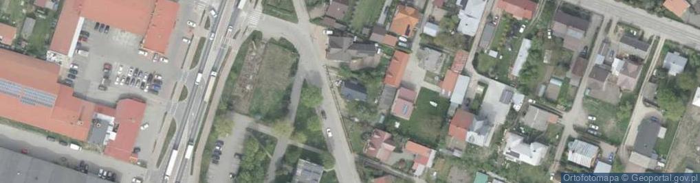 Zdjęcie satelitarne Poświętna ul.