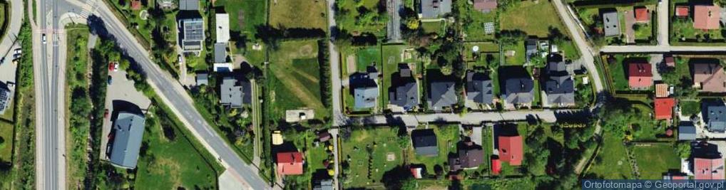 Zdjęcie satelitarne Pomarańczowa ul.