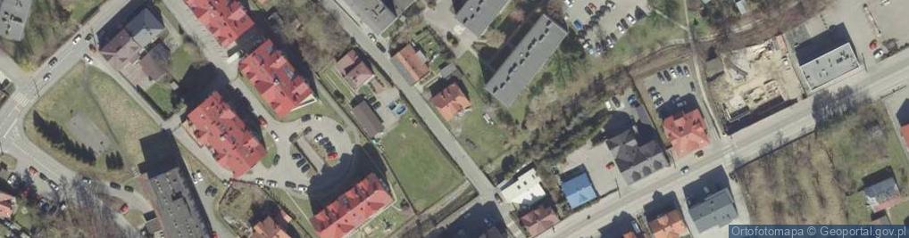 Zdjęcie satelitarne Pod Lipką ul.
