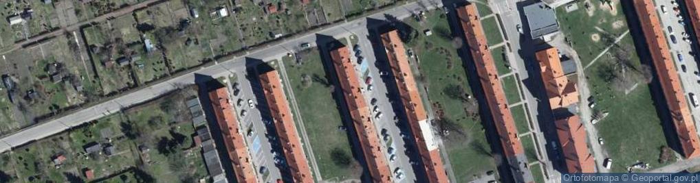 Zdjęcie satelitarne Pokoju ul.