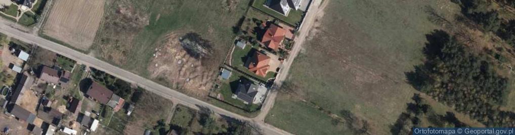 Zdjęcie satelitarne Poddębiec ul.