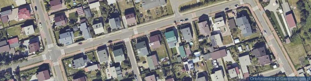 Zdjęcie satelitarne Powstańców Wielkopolskich ul.