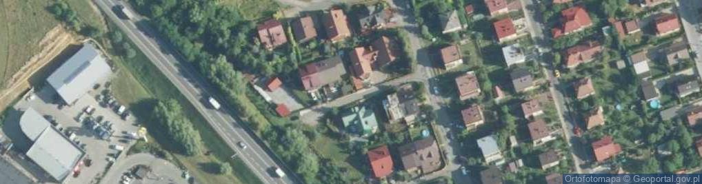 Zdjęcie satelitarne Pod Sadem ul.