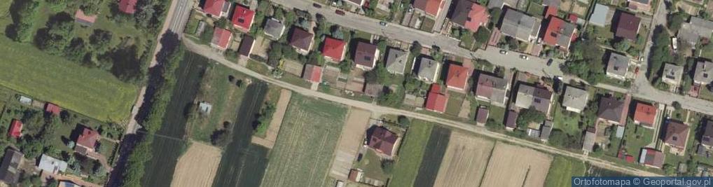 Zdjęcie satelitarne Powstańców Warszawy ul.