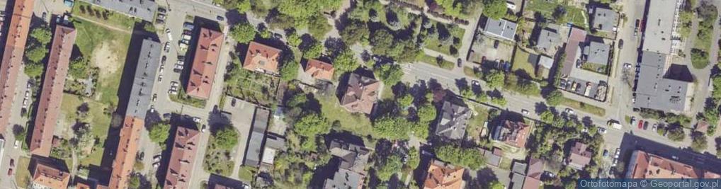 Zdjęcie satelitarne Powstańców Śląskich ul.