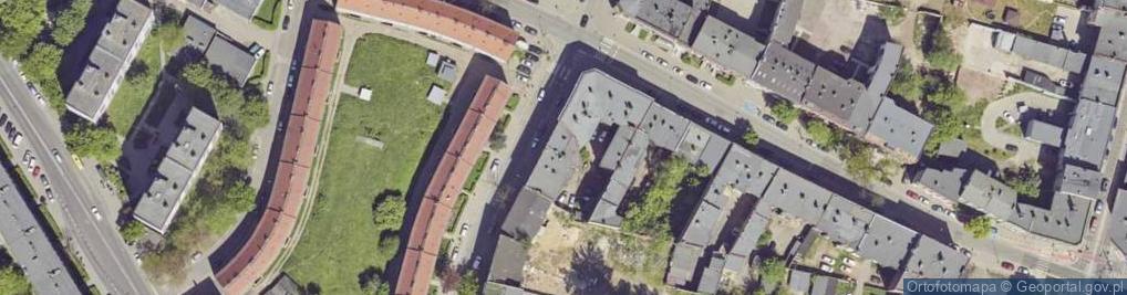 Zdjęcie satelitarne Powstańców Warszawskich ul.