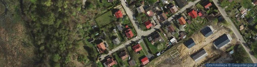 Zdjęcie satelitarne Pod Brzozami ul.