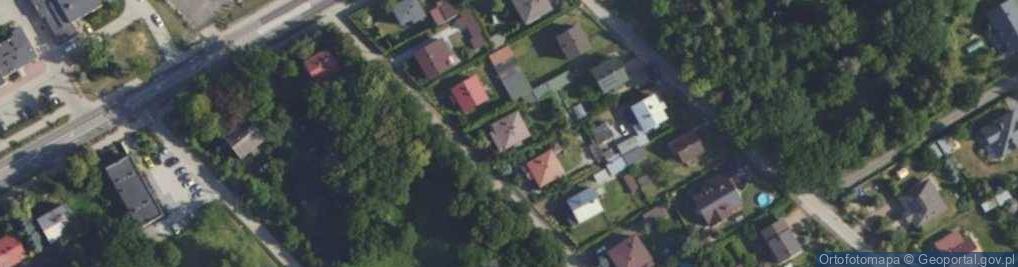 Zdjęcie satelitarne Polskiego Związku Ludowego ul.