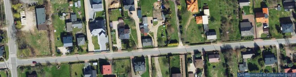Zdjęcie satelitarne Poprzeczna ul.