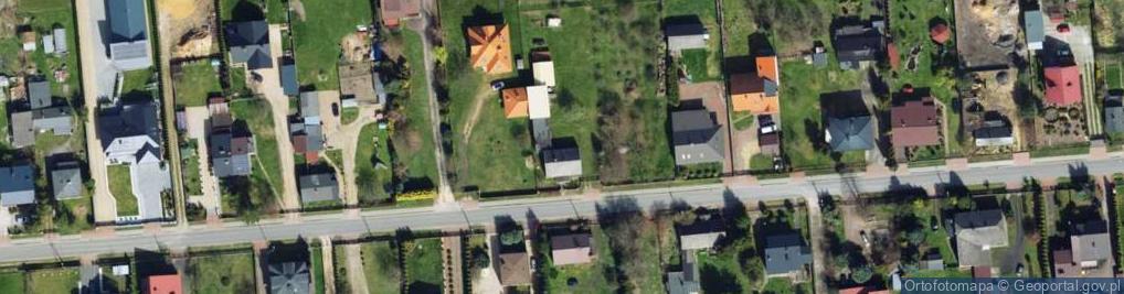 Zdjęcie satelitarne Poprzeczna ul.
