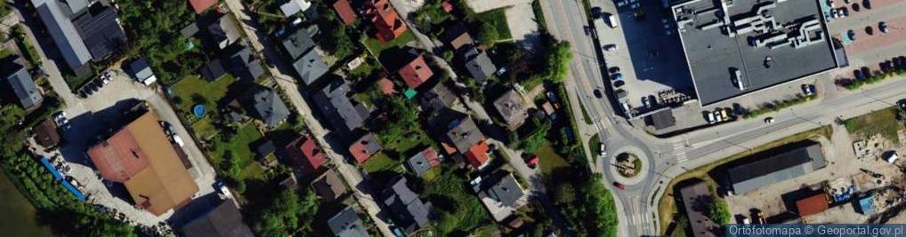 Zdjęcie satelitarne Pochyła ul.
