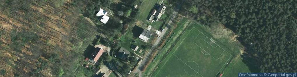 Zdjęcie satelitarne Pod Lasem ul.