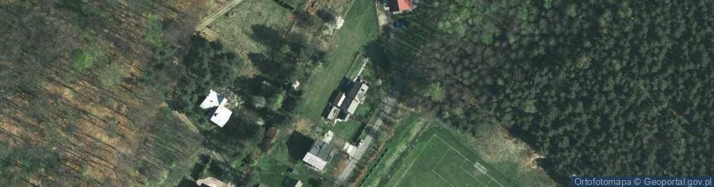 Zdjęcie satelitarne Pod Lasem ul.