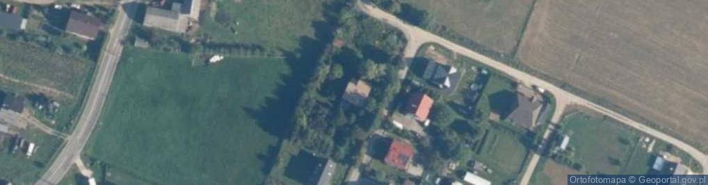 Zdjęcie satelitarne Pod Dębem ul.