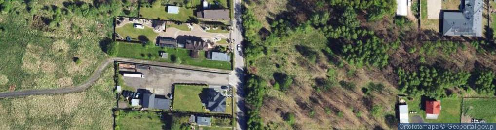Zdjęcie satelitarne Poselska ul.