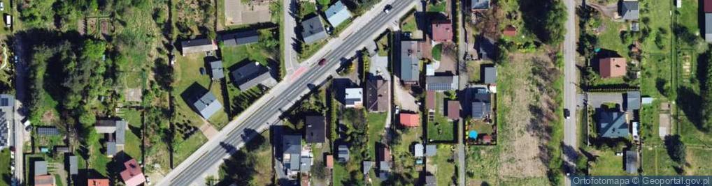 Zdjęcie satelitarne Powstańców Warszawy ul.