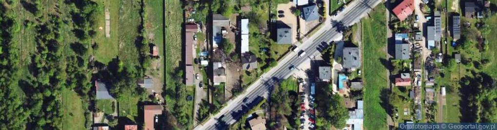 Zdjęcie satelitarne Powstańców Warszawy ul.