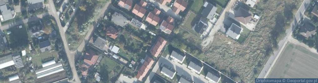 Zdjęcie satelitarne Poprzeczna ul.