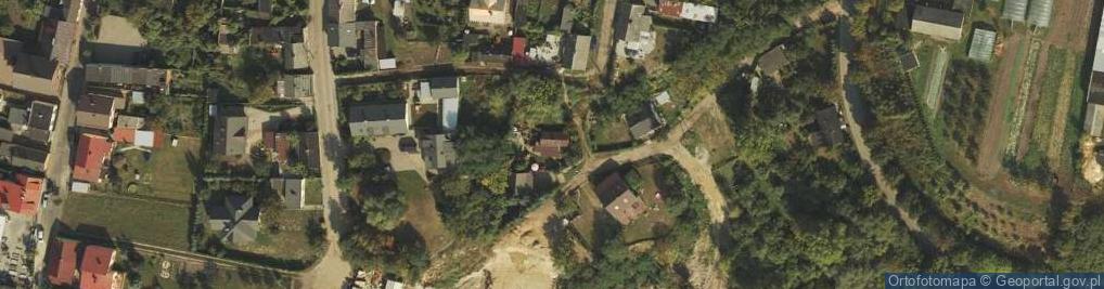 Zdjęcie satelitarne Podzamcza ul.