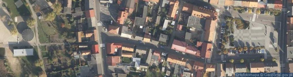 Zdjęcie satelitarne Podgórna ul.