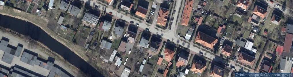 Zdjęcie satelitarne Pomorska ul.