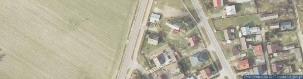 Zdjęcie satelitarne Powstania Styczniowego ul.