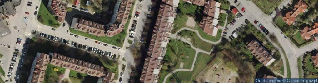 Zdjęcie satelitarne Pólnicy ul.