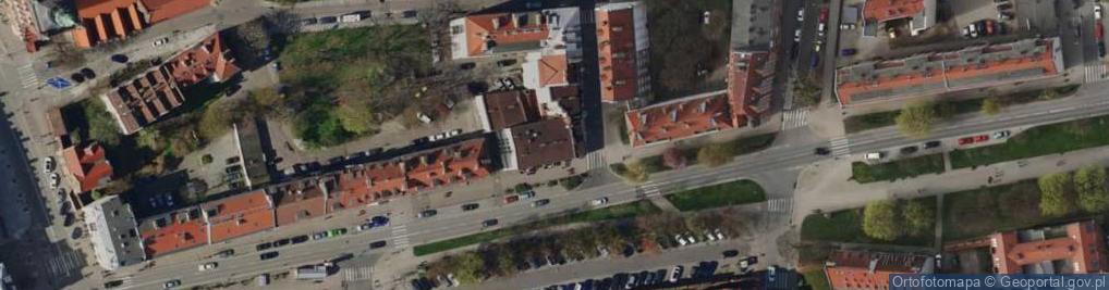 Zdjęcie satelitarne Podwale Staromiejskie ul.