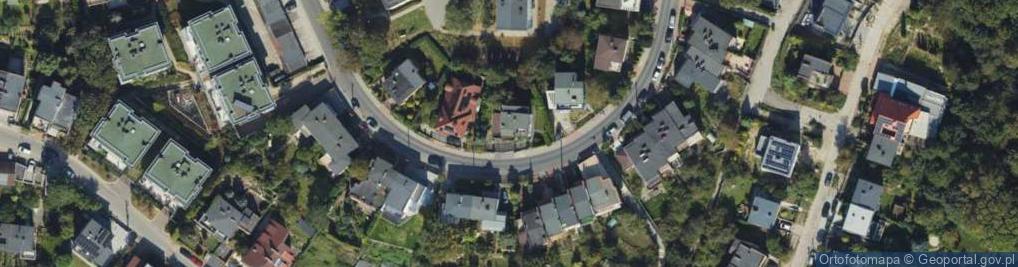 Zdjęcie satelitarne Powstania Śląskiego ul.