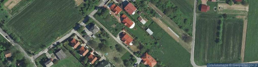 Zdjęcie satelitarne Pod Orzechami ul.