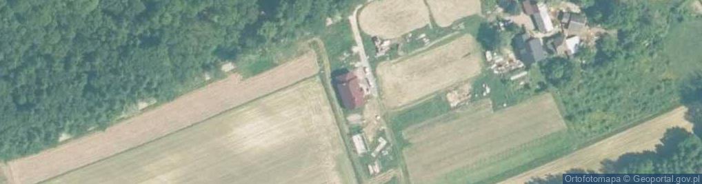 Zdjęcie satelitarne Pod Lasem ul.