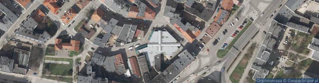 Zdjęcie satelitarne Pod Murami ul.