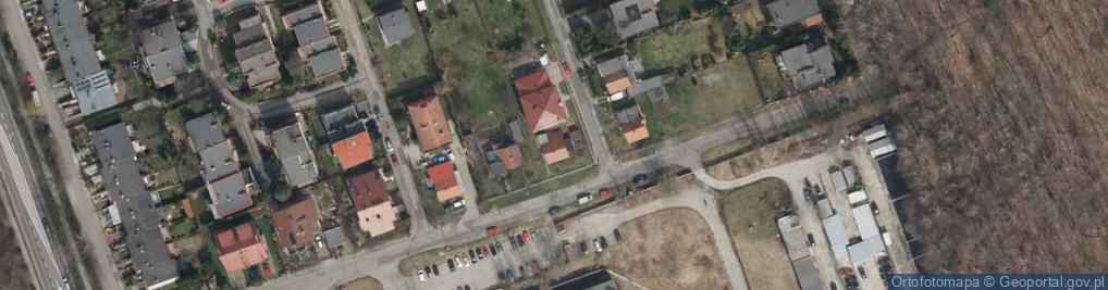 Zdjęcie satelitarne Pod Borem ul.
