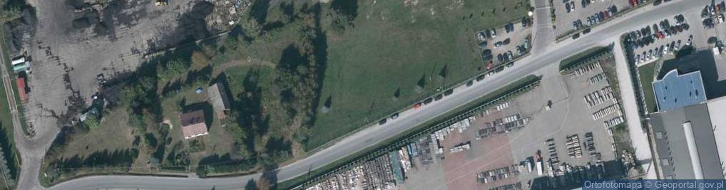 Zdjęcie satelitarne Pod Borem ul.