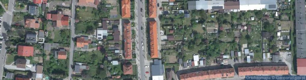 Zdjęcie satelitarne Powstańców ul.