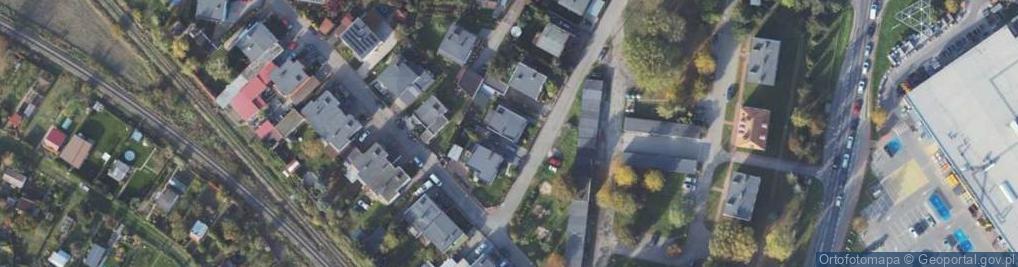 Zdjęcie satelitarne Pomowska ul.