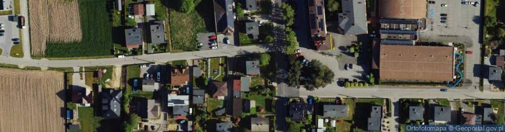 Zdjęcie satelitarne Powstańców Śląskich ul.