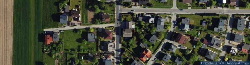 Zdjęcie satelitarne Powstańców Śląskich ul.