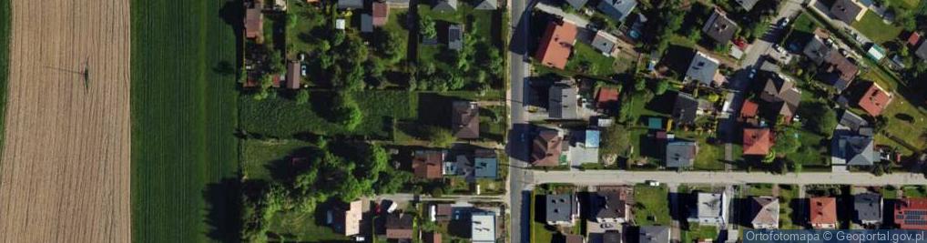 Zdjęcie satelitarne Powstańców Śląskich ul.