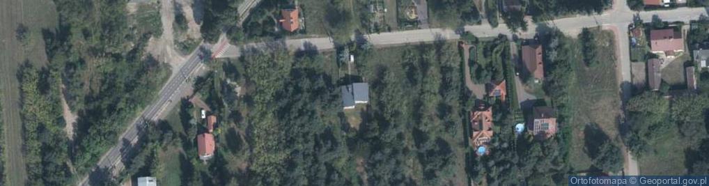 Zdjęcie satelitarne Poprzeczna ul.