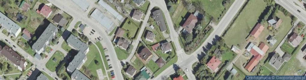 Zdjęcie satelitarne Pod Lodownią ul.