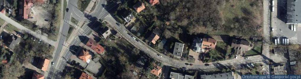 Zdjęcie satelitarne Podmiejska Boczna ul.