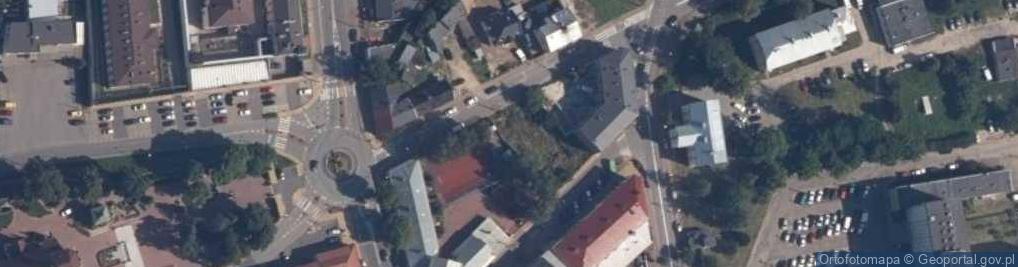 Zdjęcie satelitarne Poświętne ul.