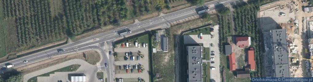 Zdjęcie satelitarne Poświętne ul.